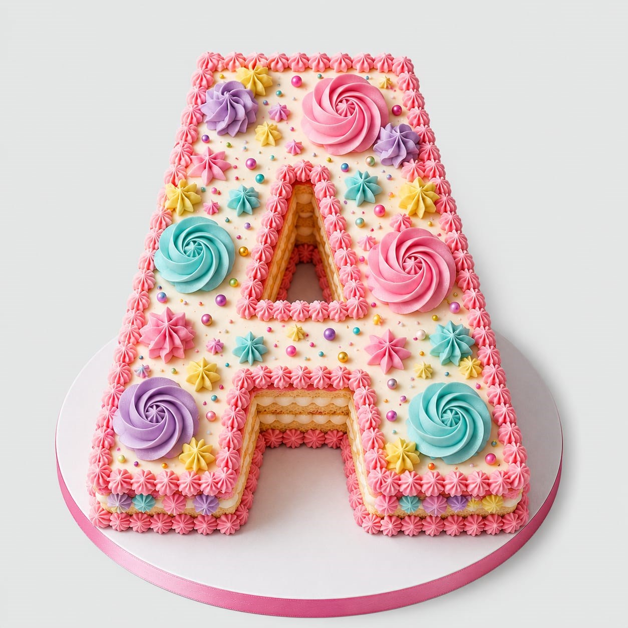 Alphabet Cakes