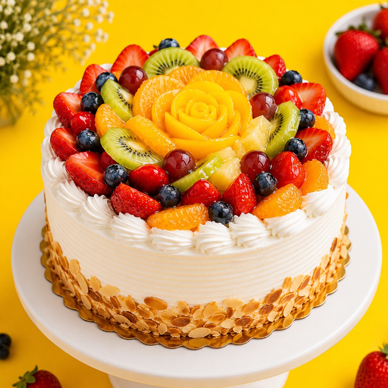 Fresh Fruit Cakes