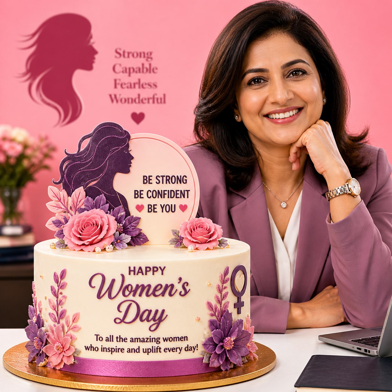 Womens Day Cakes